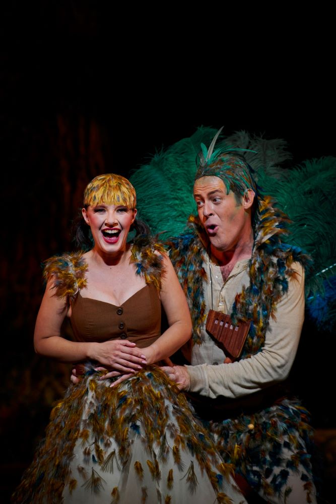 Björn Hickmann Fotograf für Musiktheater Papagena and Papageno Die Zauberflöte Theater Dortmund Björn Hickmann Fotograf für Musiktheater